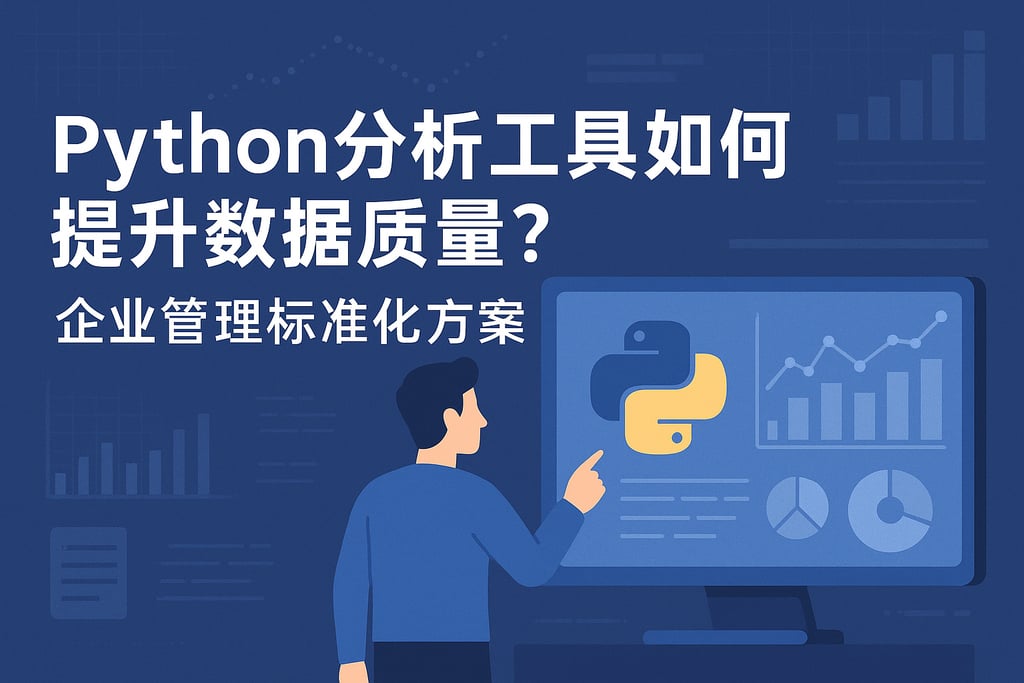 Python分析工具如何提升数据质量？企业管理标准化方案