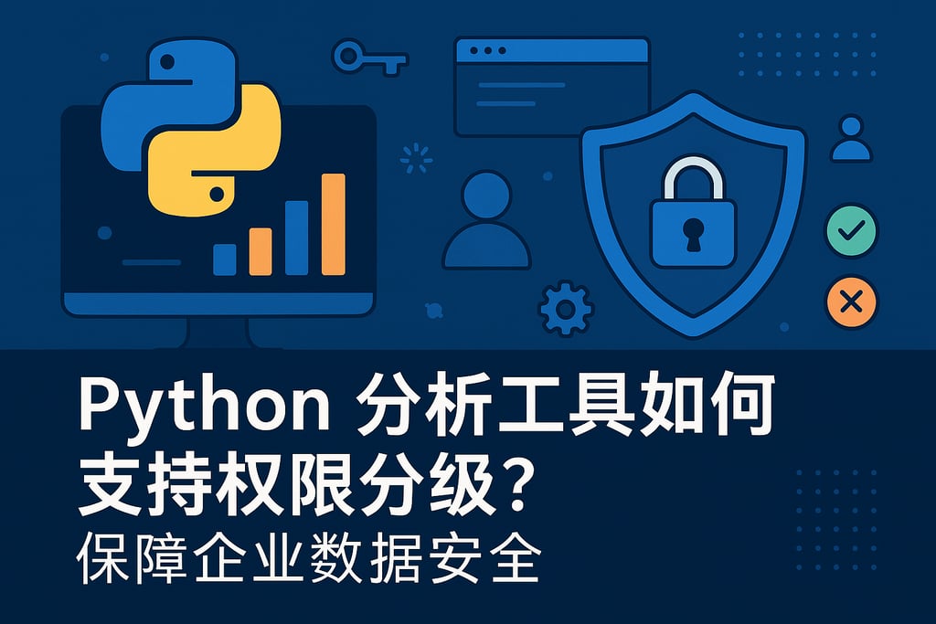 Python分析工具如何支持权限分级？保障企业数据安全