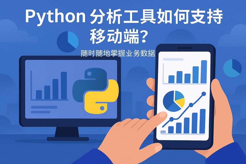 Python分析工具如何支持移动端？随时随地掌握业务数据