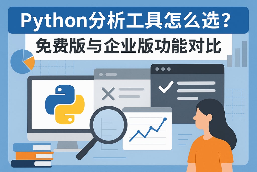 Python分析工具怎么选？免费版与企业版功能对比