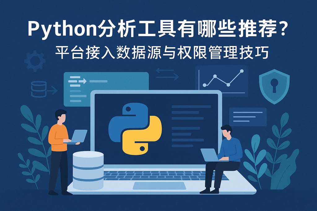 Python分析工具有哪些推荐？平台接入数据源与权限管理技巧