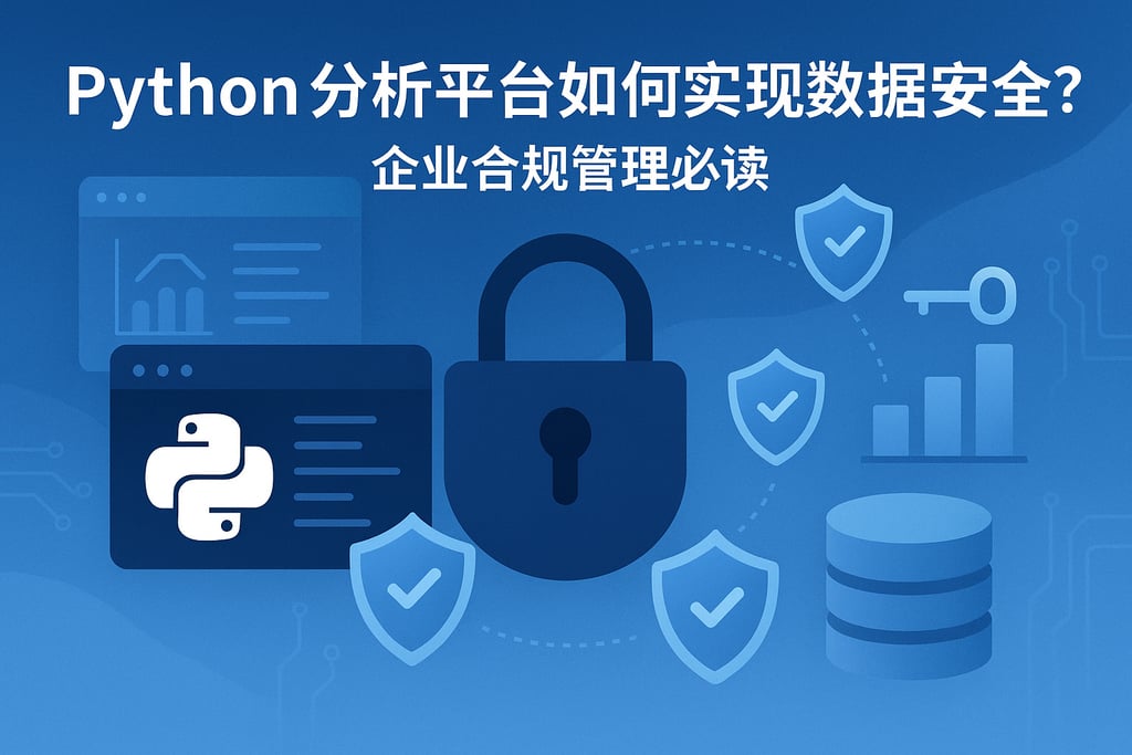 Python分析平台如何实现数据安全？企业合规管理必读