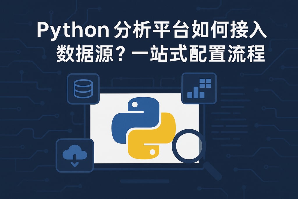 Python分析平台如何接入数据源？一站式配置流程