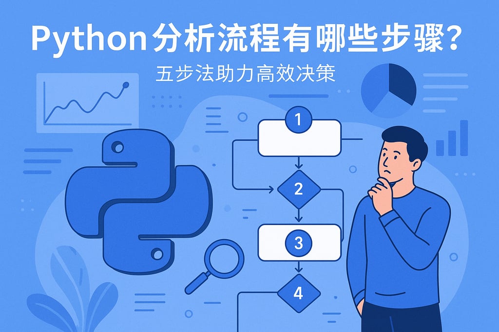 Python分析流程有哪些步骤？五步法助力高效决策