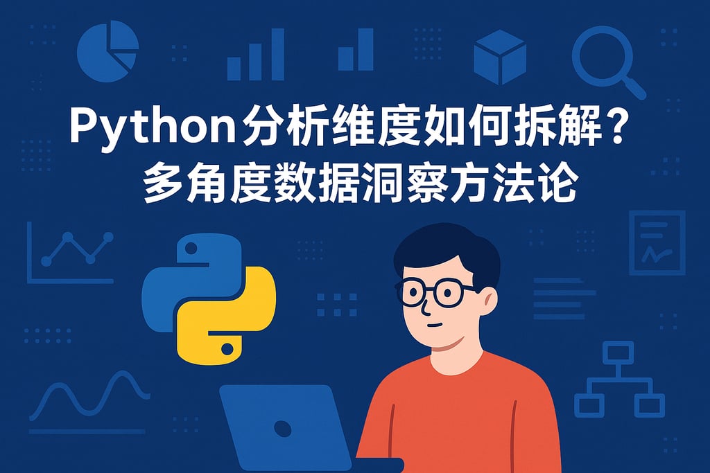 Python分析维度如何拆解？多角度数据洞察方法论