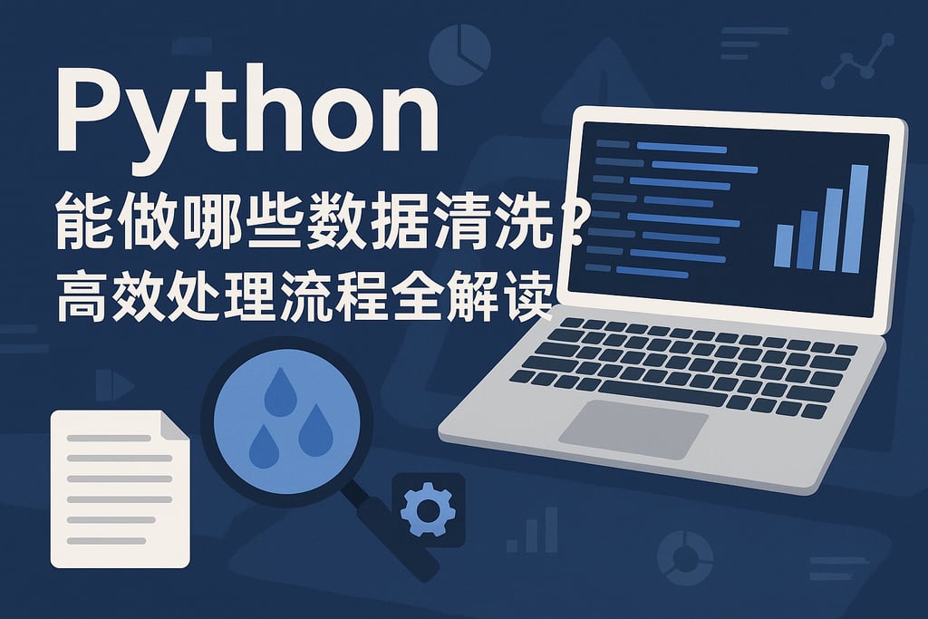 Python分析能做哪些数据清洗？高效处理流程全解读