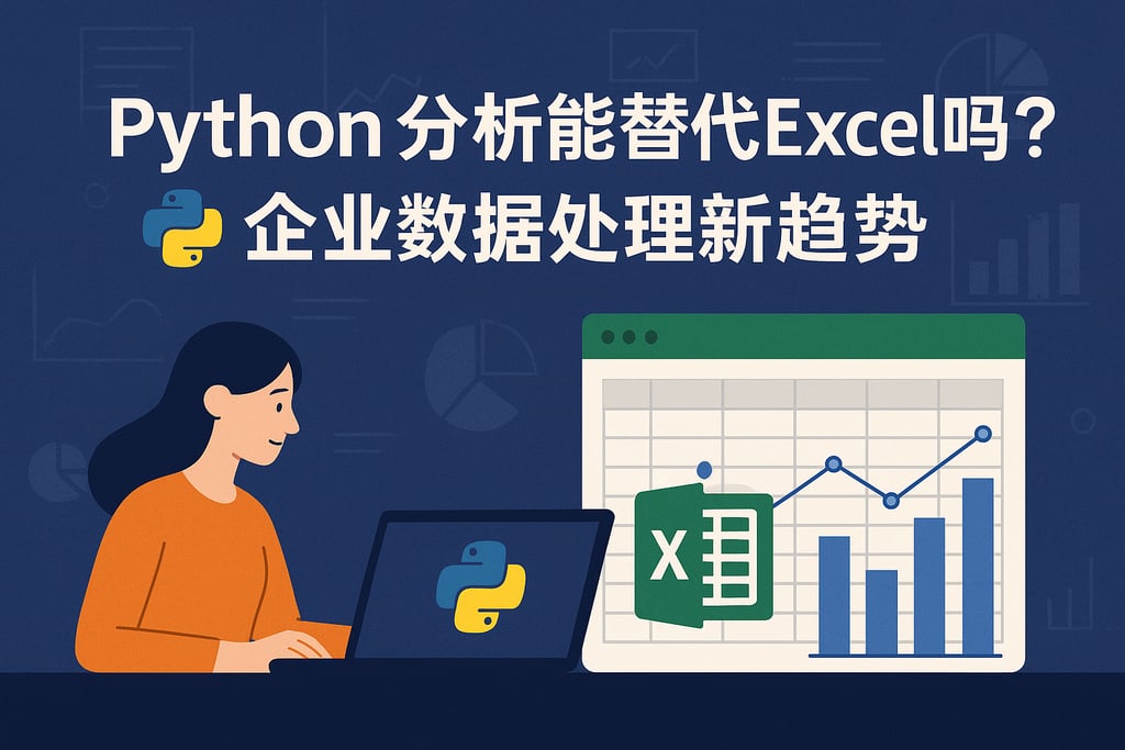 Python分析能替代Excel吗？企业数据处理新趋势