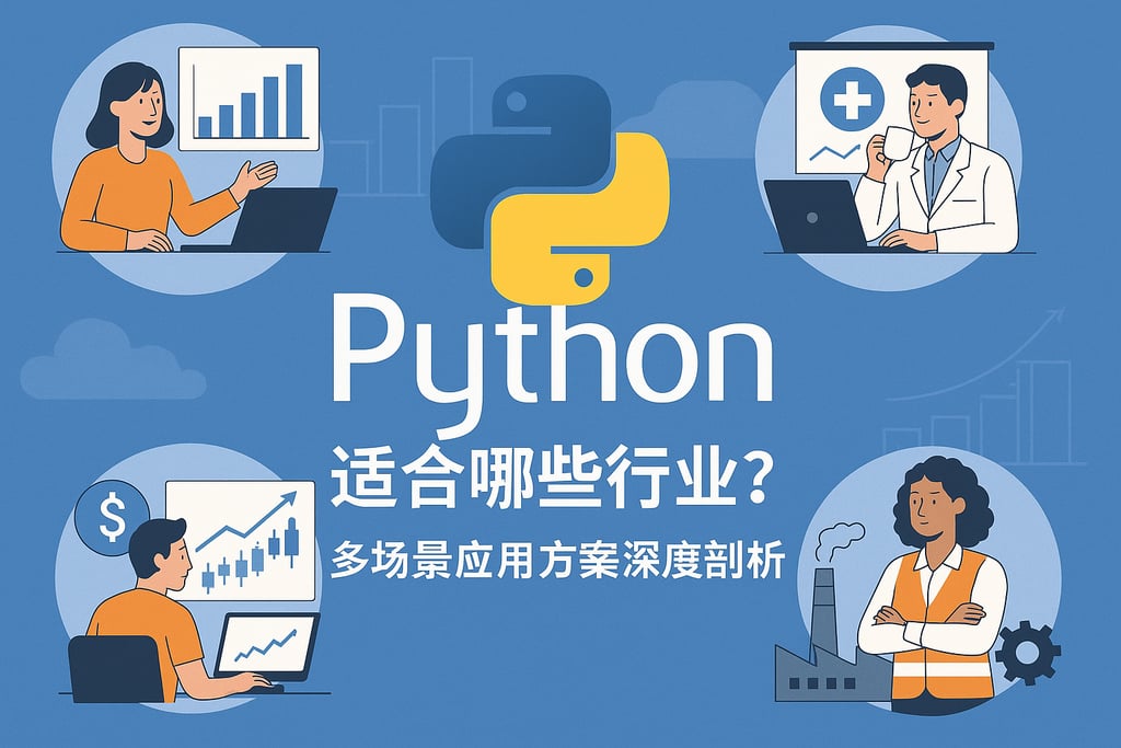 Python分析适合哪些行业？多场景应用方案深度剖析