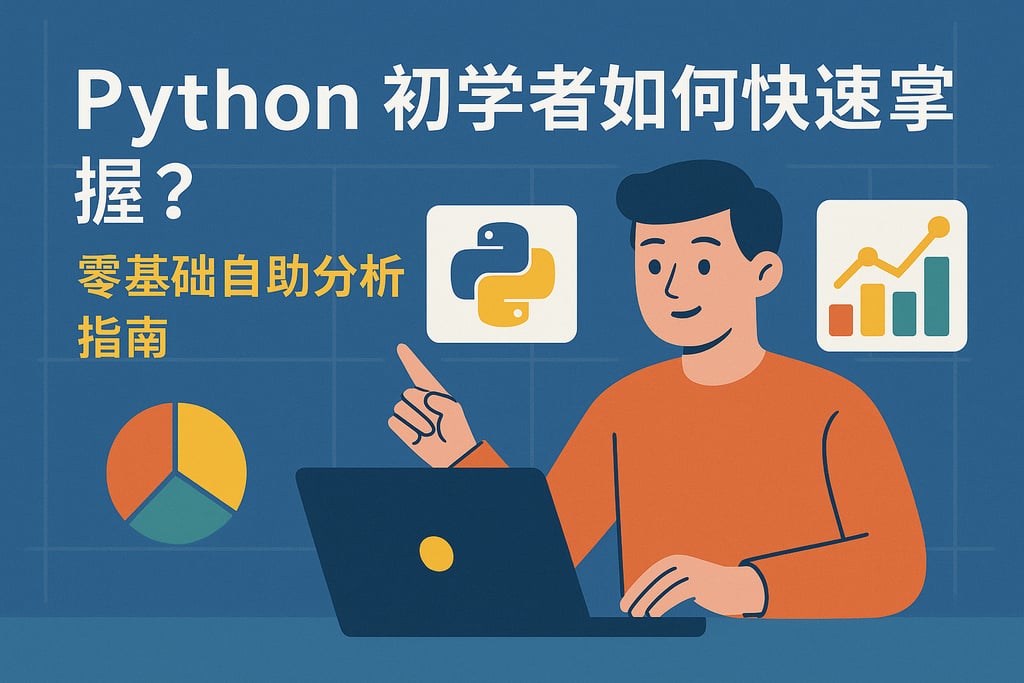 Python初学者如何快速掌握？零基础自助分析指南