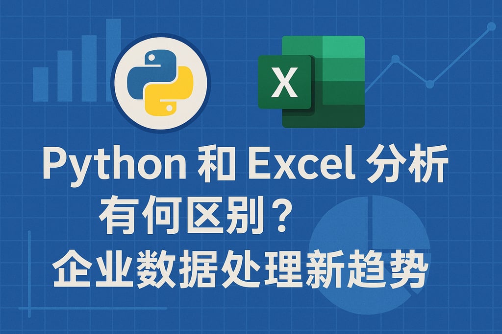 Python和Excel分析有何区别？企业数据处理新趋势