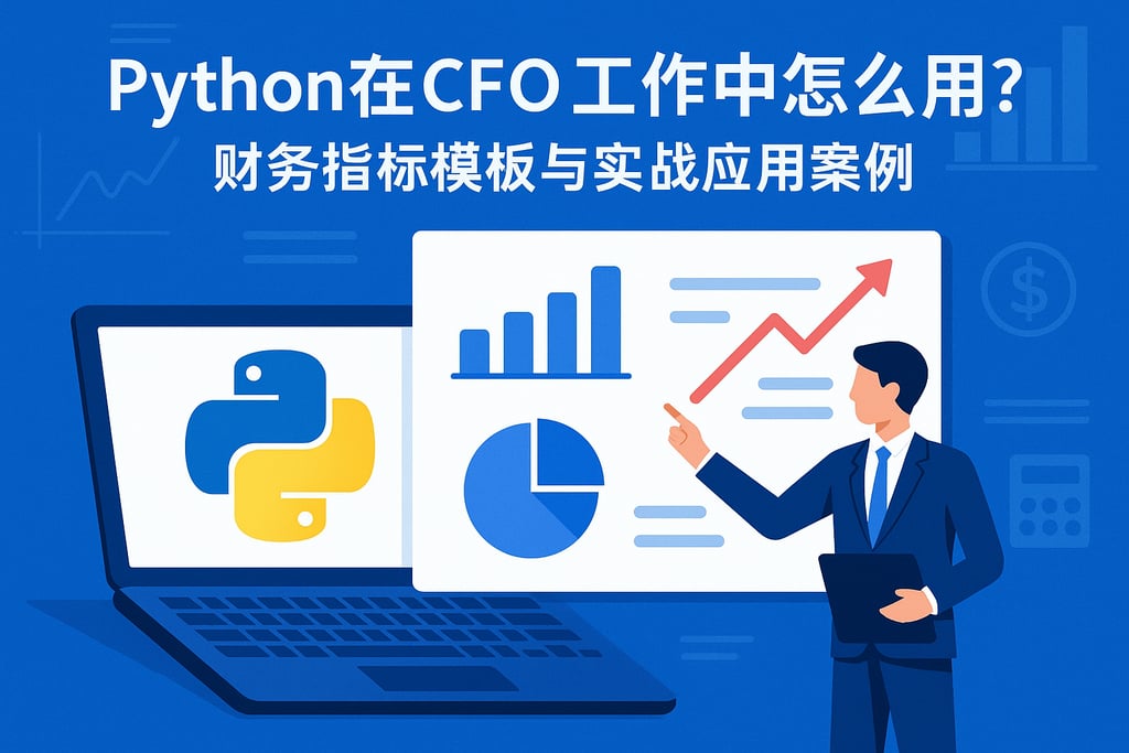 Python在CFO工作中怎么用？财务指标模板与实战应用案例