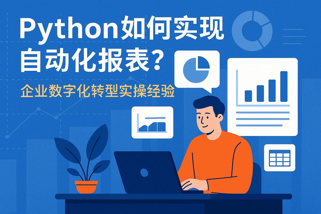 Python如何实现自动化报表？企业数字化转型实操经验