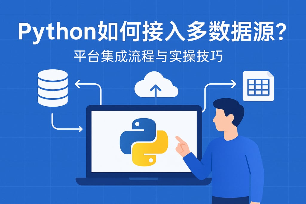 Python如何接入多数据源？平台集成流程与实操技巧