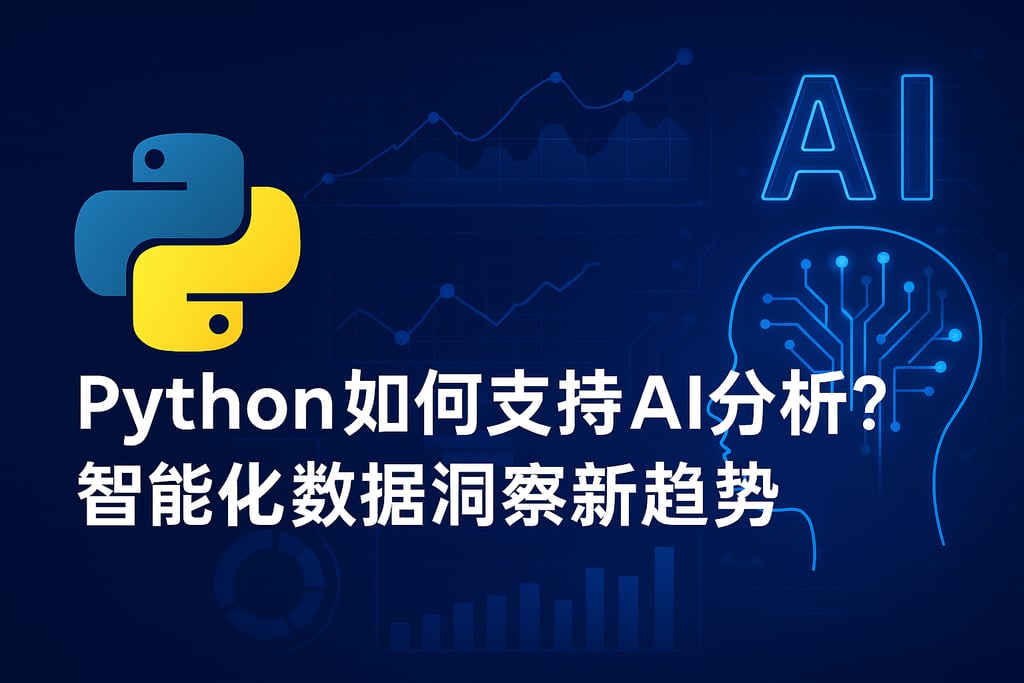 Python如何支持AI分析？智能化数据洞察新趋势