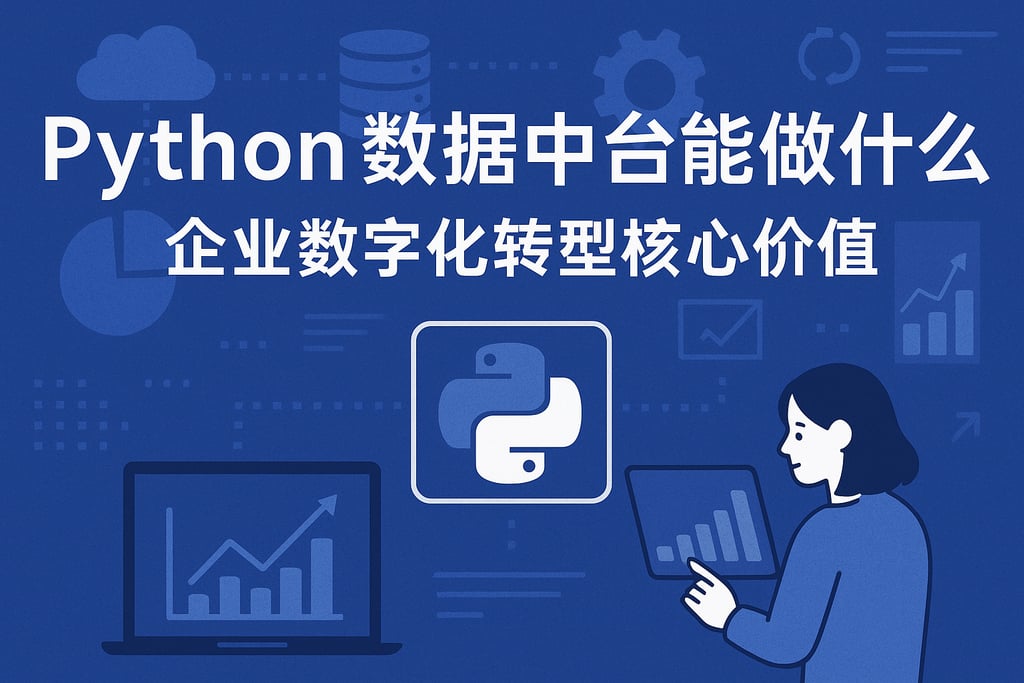 Python数据中台能做什么？企业数字化转型核心价值