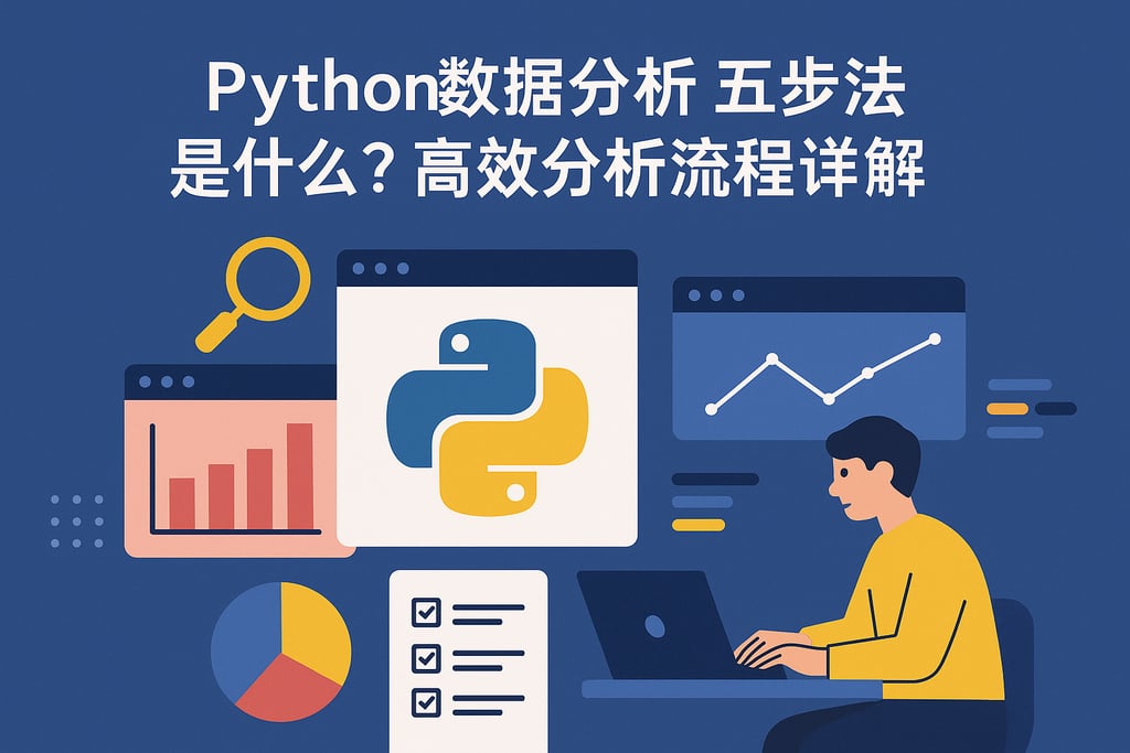 Python数据分析五步法是什么？高效分析流程详解