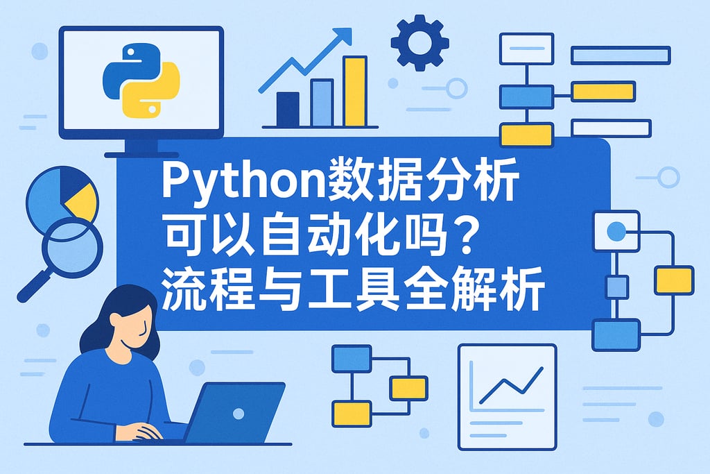 Python数据分析可以自动化吗？流程与工具全解析