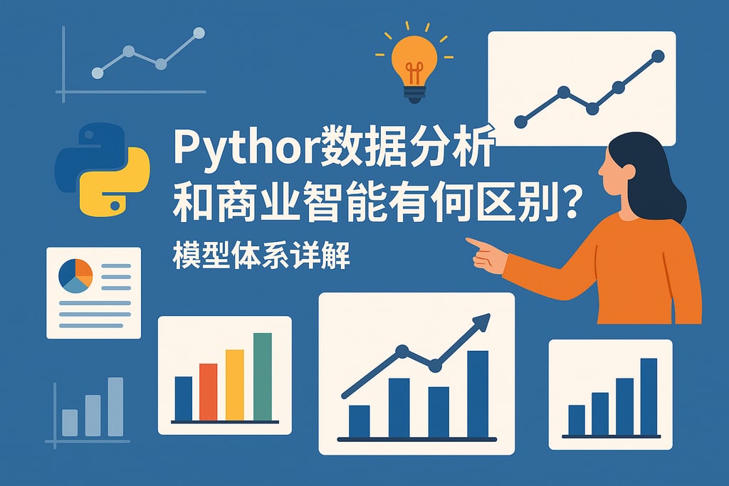 Python数据分析和商业智能有何区别？模型体系详解