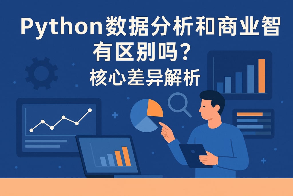 Python数据分析和商业智能有区别吗？核心差异解析