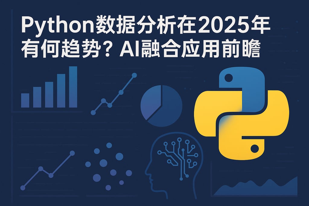 Python数据分析在2025年有何趋势？AI融合应用前瞻
