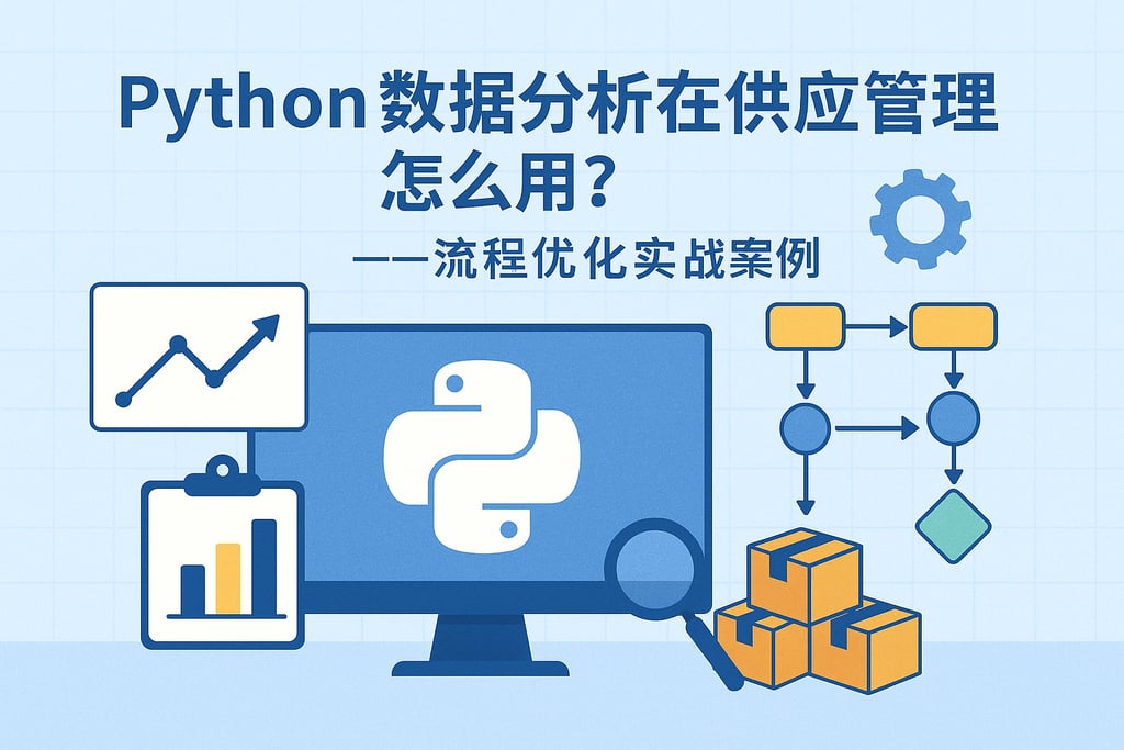Python数据分析在供应链管理怎么用？流程优化实战案例