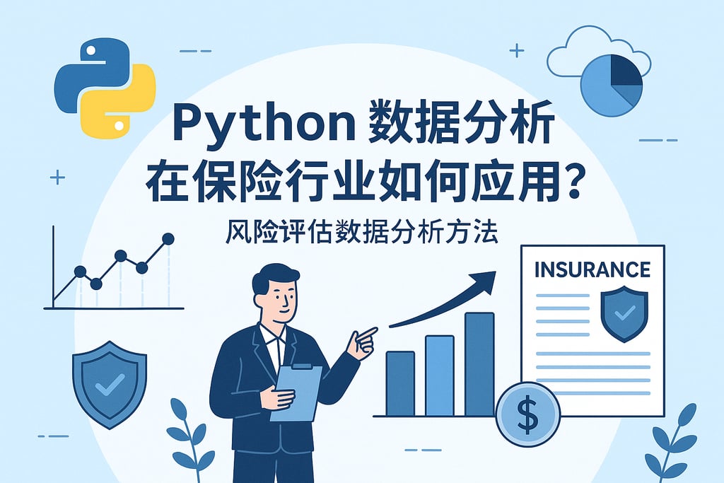 Python数据分析在保险行业如何应用？风险评估数据分析方法。