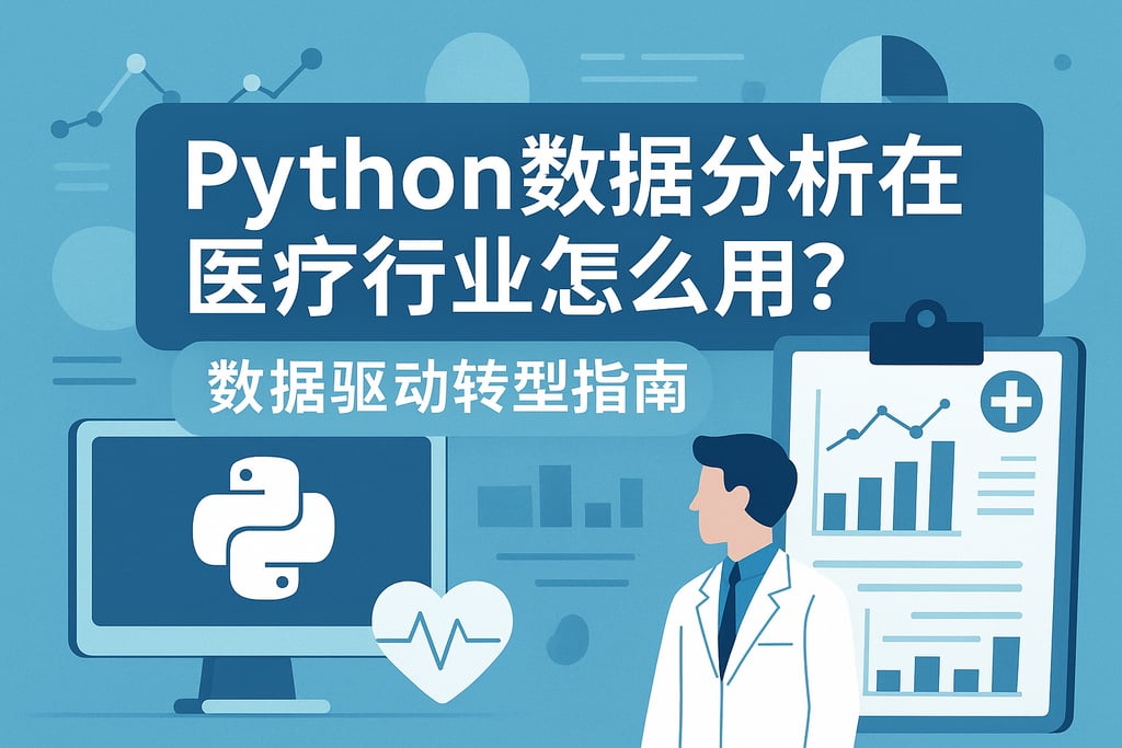 Python数据分析在医疗行业怎么用？数据驱动转型指南
