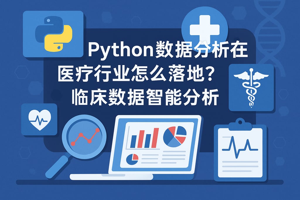 Python数据分析在医疗行业怎么落地？临床数据智能分析