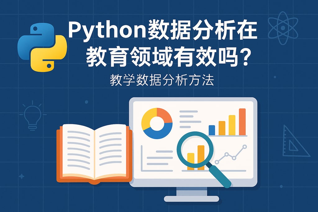Python数据分析在教育领域有效吗？教学数据分析方法