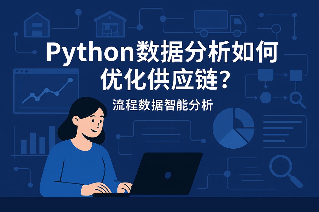 Python数据分析如何优化供应链？流程数据智能分析