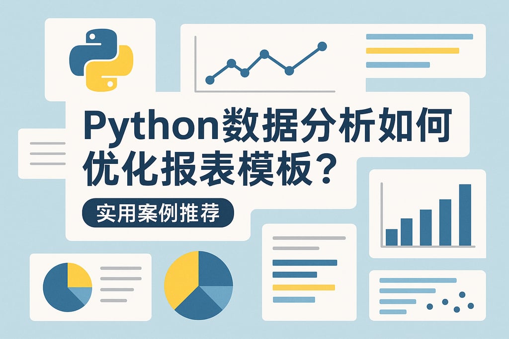 Python数据分析如何优化报表模板？实用案例推荐
