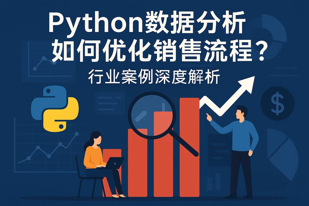 Python数据分析如何优化销售流程？行业案例深度解析
