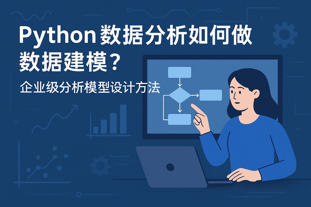Python数据分析如何做数据建模？企业级分析模型设计方法。
