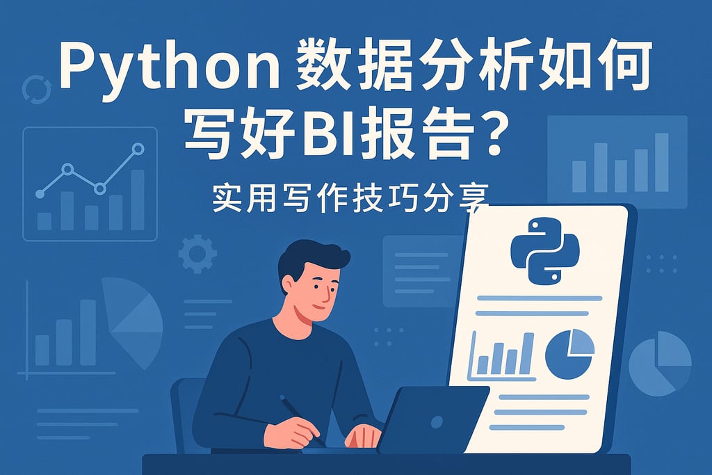 Python数据分析如何写好BI报告？实用写作技巧分享