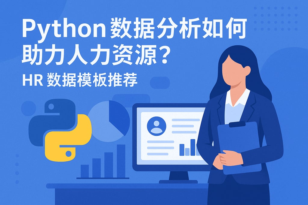 Python数据分析如何助力人力资源？HR数据模板推荐
