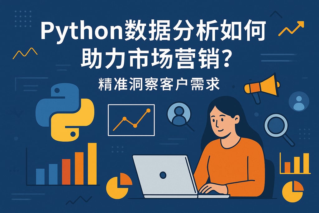 Python数据分析如何助力市场营销？精准洞察客户需求