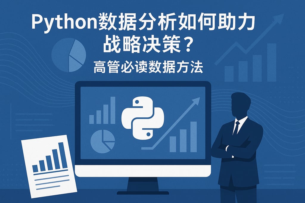 Python数据分析如何助力战略决策？高管必读数据方法