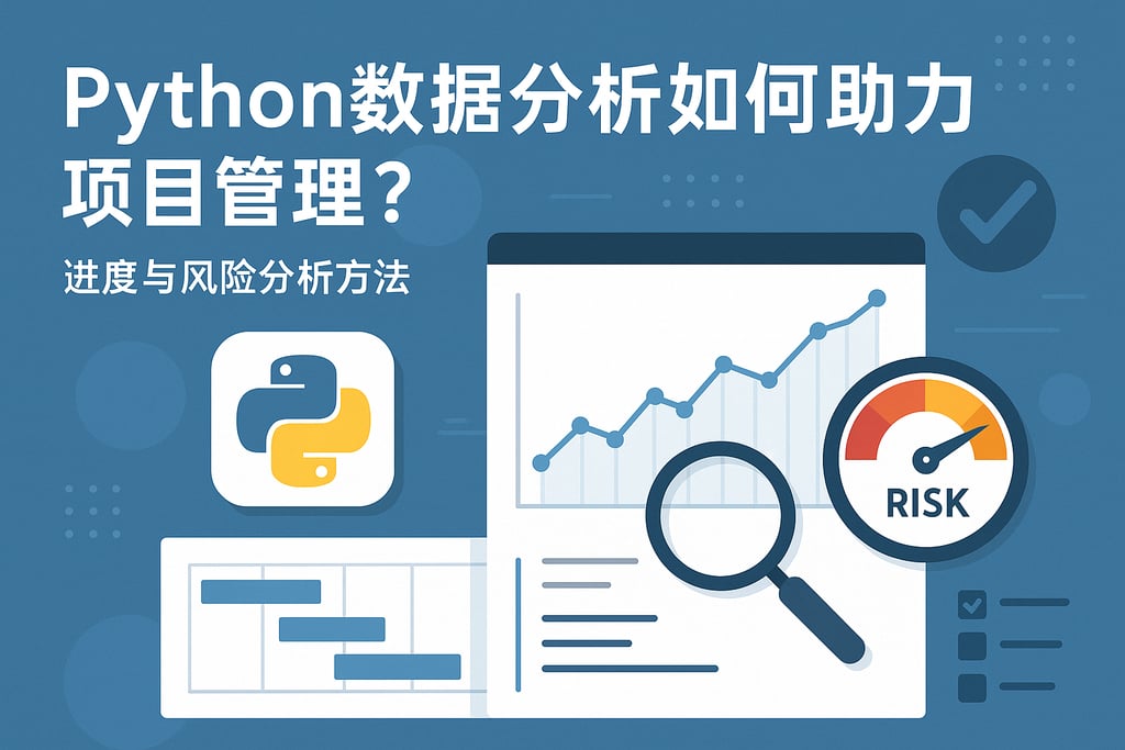 Python数据分析如何助力项目管理？进度与风险分析方法