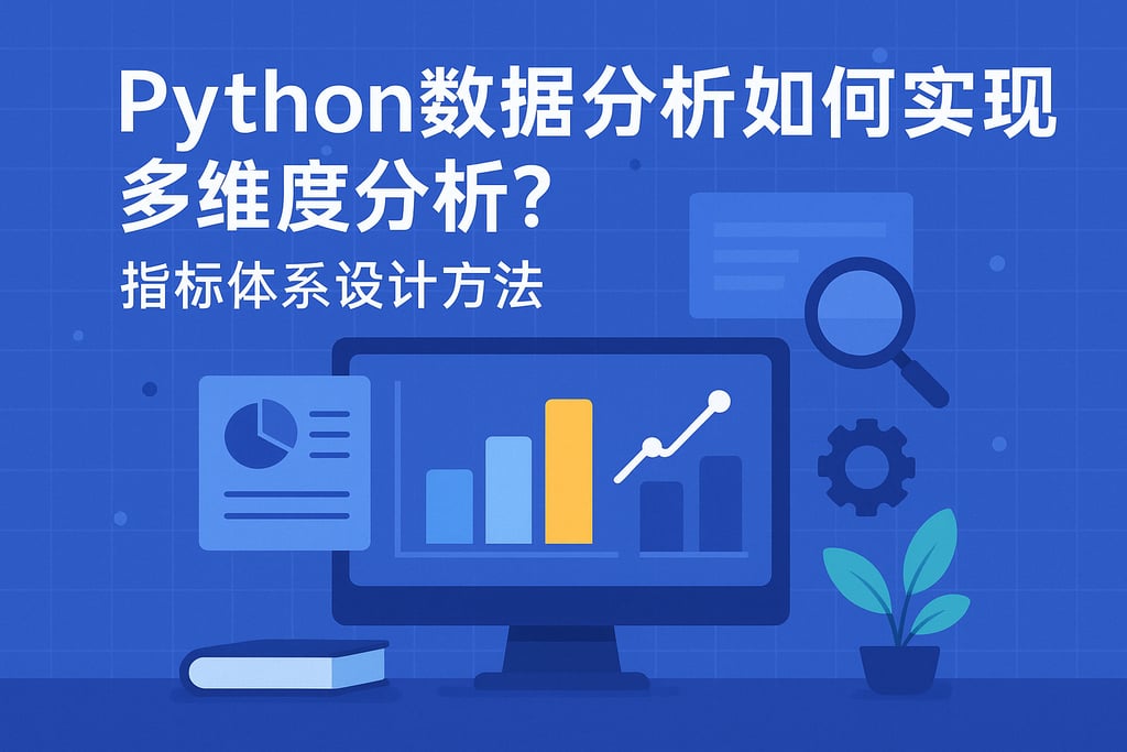 Python数据分析如何实现多维度分析？指标体系设计方法
