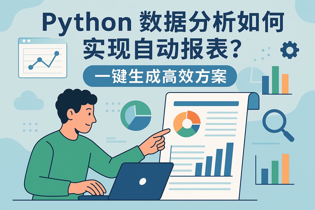 Python数据分析如何实现自动报表？一键生成高效方案