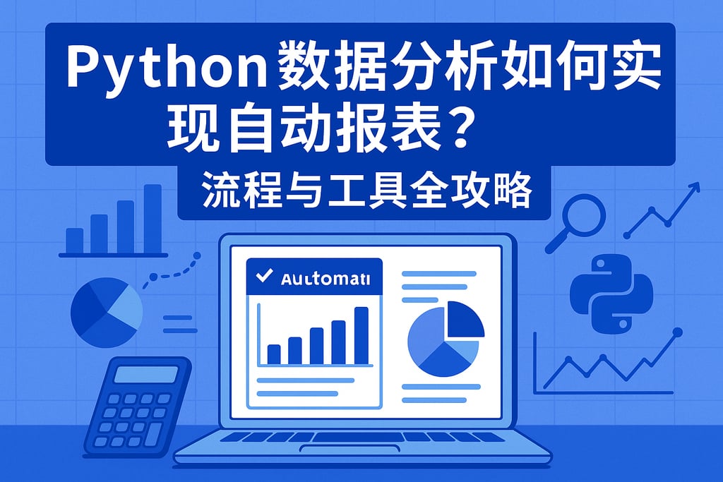 Python数据分析如何实现自动报表？流程与工具全攻略