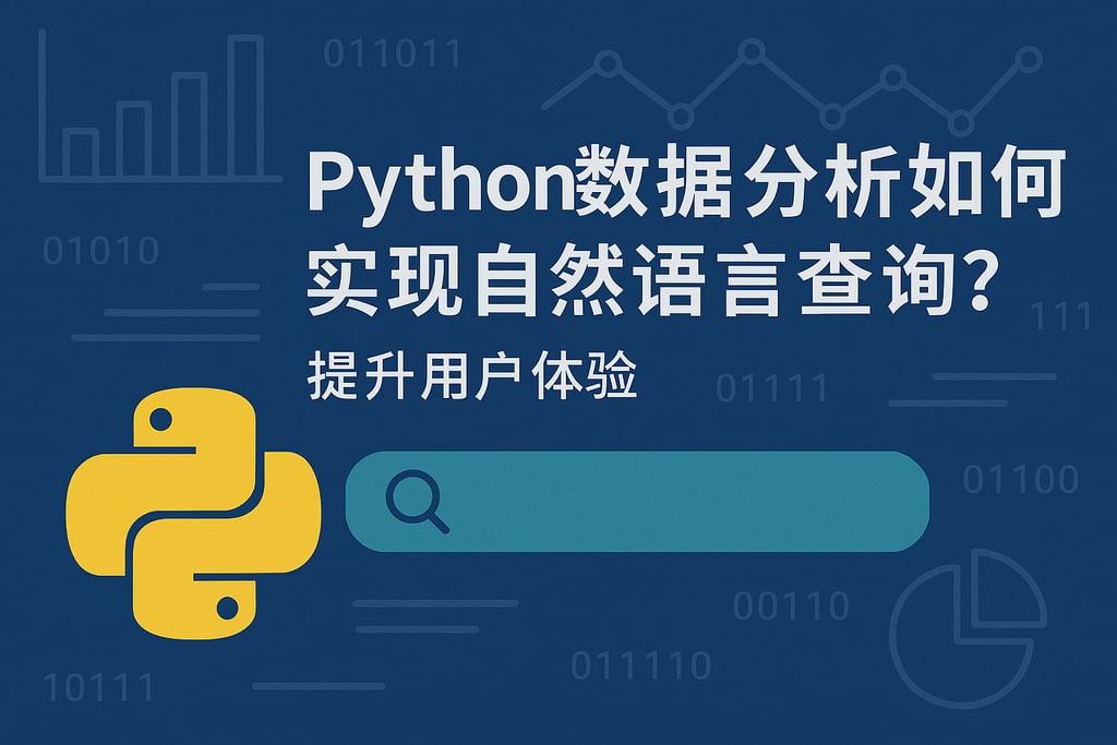Python数据分析如何实现自然语言查询？提升用户体验
