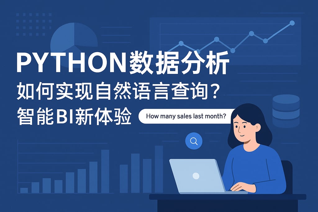 Python数据分析如何实现自然语言查询？智能BI新体验