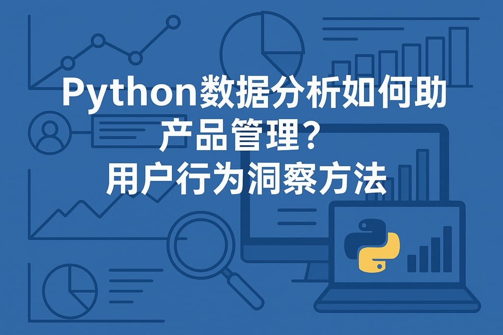 Python数据分析如何帮助产品经理？用户行为洞察方法