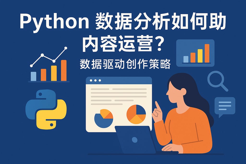 Python数据分析如何帮助内容运营？数据驱动创作策略