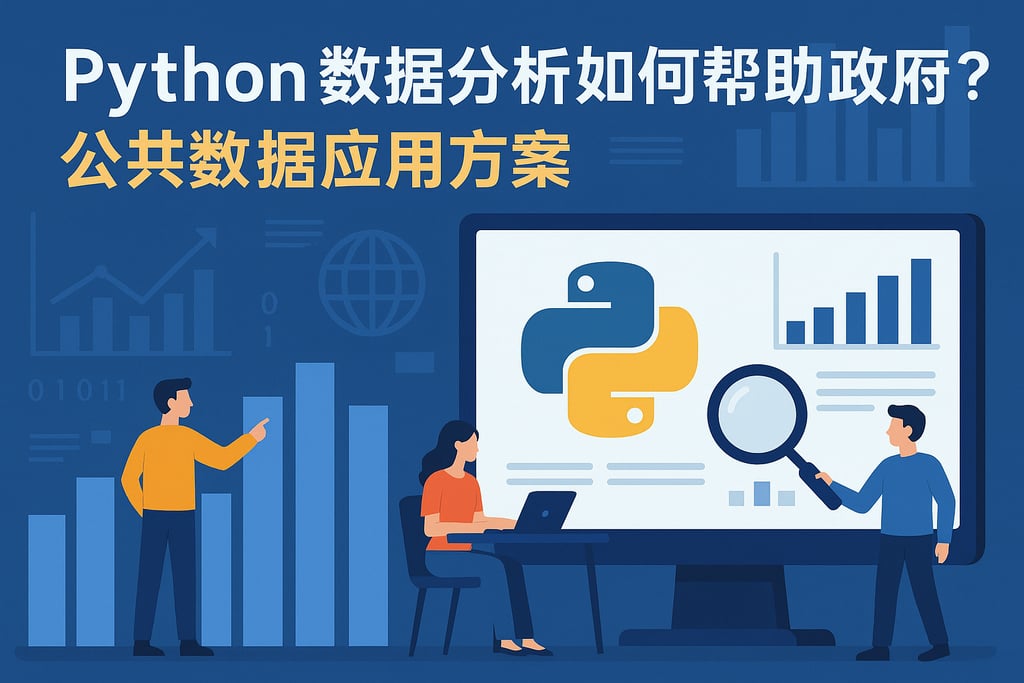 Python数据分析如何帮助政府部门？公共数据应用方案