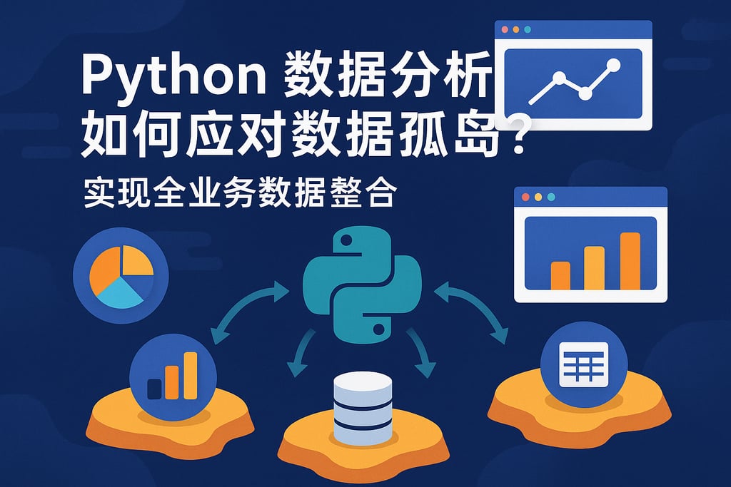 Python数据分析如何应对数据孤岛？实现全业务数据整合