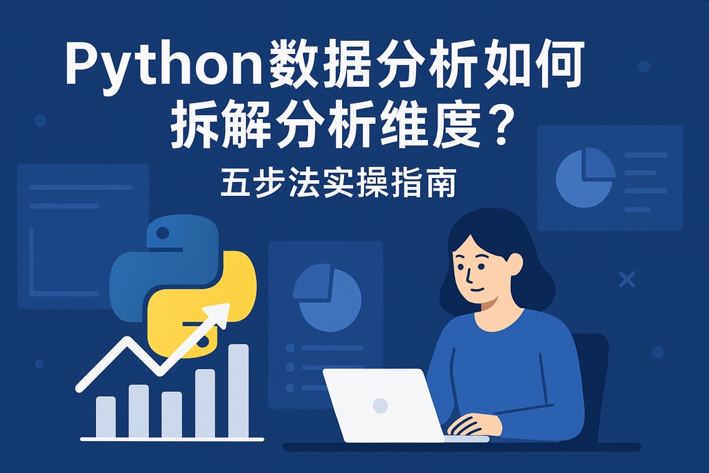 Python数据分析如何拆解分析维度？五步法实操指南