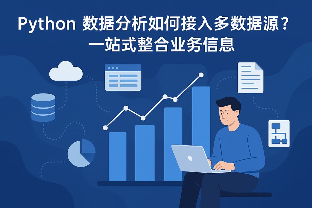 Python数据分析如何接入多数据源？一站式整合业务信息