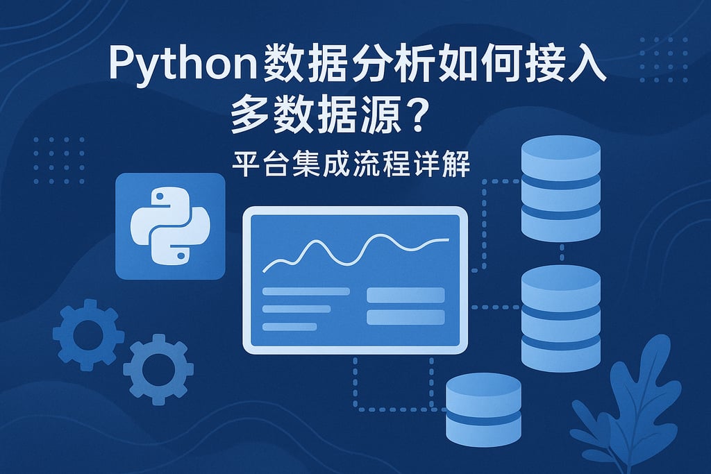 Python数据分析如何接入多数据源？平台集成流程详解